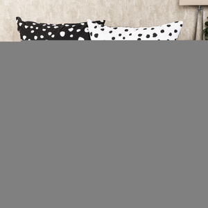 4Home Bavlněné povlečení Dalmatin černobílá, 140 x 200 cm, 70 x 90 cm