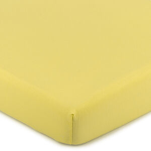 4Home Jersey prostěradlo s elastanem žlutá, 90 x 200 cm