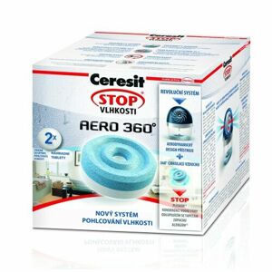 Ceresit STOP VLHKOSTI AERO 360° náhradní tablety 2v1, 2x 450 g