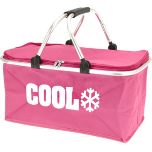 Chladicí košík Cool růžová, 48 x 28 x 24 cm