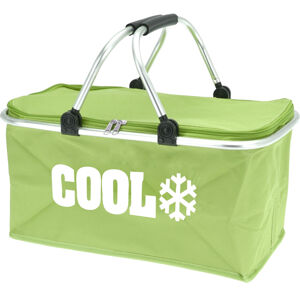 Chladicí košík Cool zelená, 48 x 28 x 24 cm