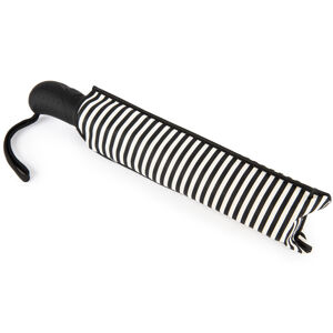 Deštník Stripes černá, 55 cm