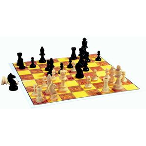 Detoa Společenská hra Šachy, dřevěné figurky, 37 x 22 x 4 cm
