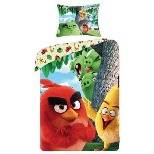 Dětské bavlněné povlečení Angry Birds movie 1166, 140 x 200 cm, 70 x 90 cm