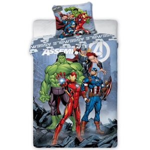 Tiptrade Dětské bavlněné povlečení Avengers Agenti S.H.I.E.L.D, 140 x 200 cm, 70 x 90 cm