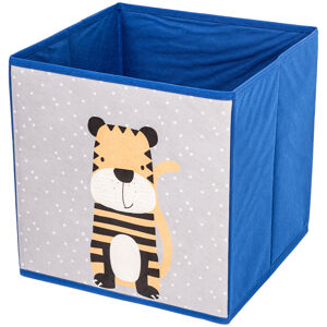Dětský úložný box Hatu Tygr, 30 x 30 x 30 cm