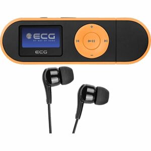 ECG PMP 20 mp3 přehrávač, 4 GB, oranžová