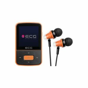 ECG PMP 30 mp3 přehrávač, 8 GB, oranžová