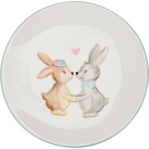 EH Dezertní talíř Rabbit IN LOVE, 20 cm