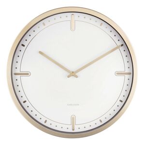 Karlsson 5727WH designové nástěnné hodiny, pr. 42 cm