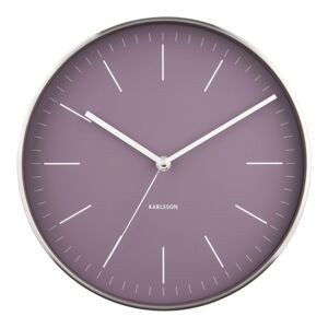 Karlsson 5732PU designové nástěnné hodiny, pr. 28 cm