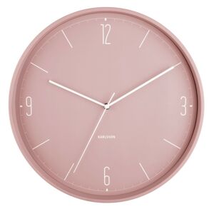 Karlsson 5735PI designové nástěnné hodiny, pr. 40 cm