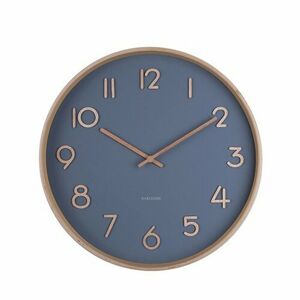 Karlsson 5757BL designové nástěnné hodiny, pr. 40 cm