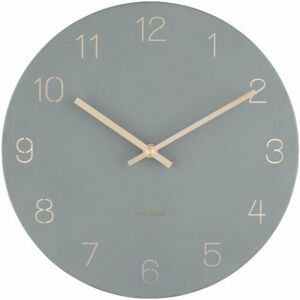 Karlsson 5788GY designové nástěnné hodiny, pr. 30 cm