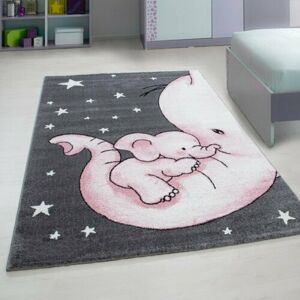 Vopi Kusový dětský koberec Kids 560 pink, 120 x 170 cm