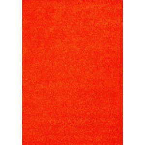 Spoltex Kusový koberec Efor Shaggy 3419 orange, 120 x 170 cm