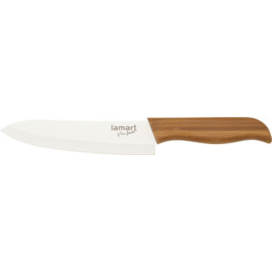 Lamart LT2054 nůž kuchařský keramický Bamboo, 16 cm
