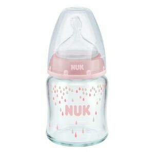 NUK First Choice+ Skleněná láhev, 120 ml