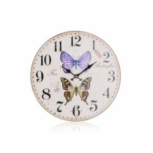 Nástěnné hodiny Butterflies, pr. 34 cm