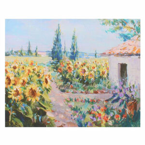 Obraz na plátně Sunflowers, 56 x 46 x 2 cm