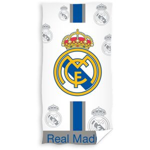 Osuška Real Madrid Plateado, 75 x 150 cm