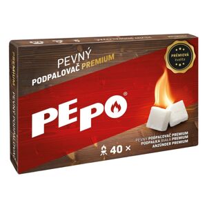 PE-PO Pevný podpalovač Premium, 40 podpalů