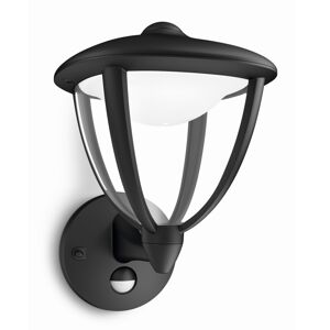 Philips 15479/30/16 Robin Venkovní nástěnné LED svítidlo 26 cm, černá