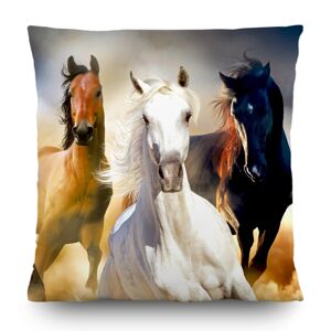Polštářek Horses, 45 x 45 cm