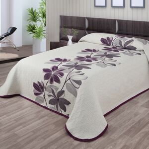 Forbyt Přehoz na postel Azura fialová, 240 x 260 cm