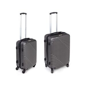 Pretty UP 2dílná sada cestovních kufrů ABS25,