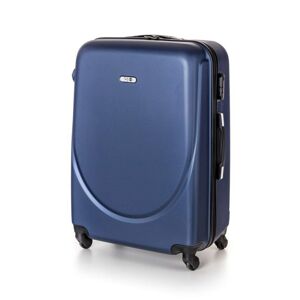 Pretty UP Cestovní skořepinový kufr ABS16, modrá