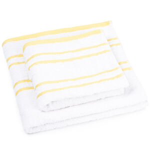 Profod Sada ručníku a osušky Snow žlutá, 50 x 100 cm, 70 x 140 cm