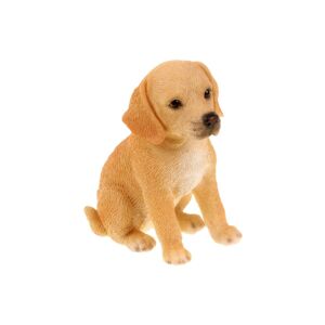 Sedící Labrador, polyserin, 7 x 8 x 5 cm