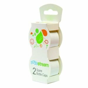 SodaStream Náhradní víčko na plastové láhve 2 ks, bílá