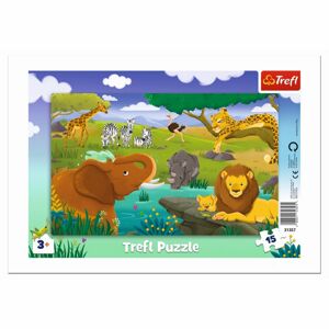Trefl Puzzle Savana, 15 dílků