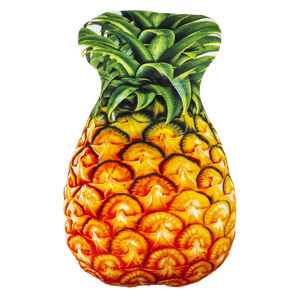 Tvarovaný polštářek Ananas, 30 x 45 cm