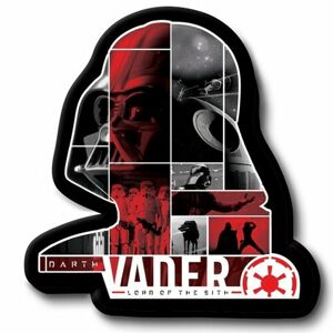 Tvarovaný polštářek Darth Vader, 31 x 19 cm