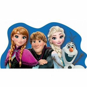 Tvarovaný polštářek Ledové království Frozen, 34 x 30 cm