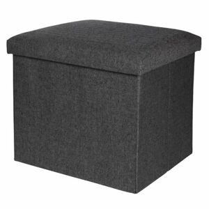 Úložný sedací box Faro tmavě šedá, 38 x 38 cm