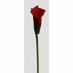 Umělá květina Kala vínová, 52 cm